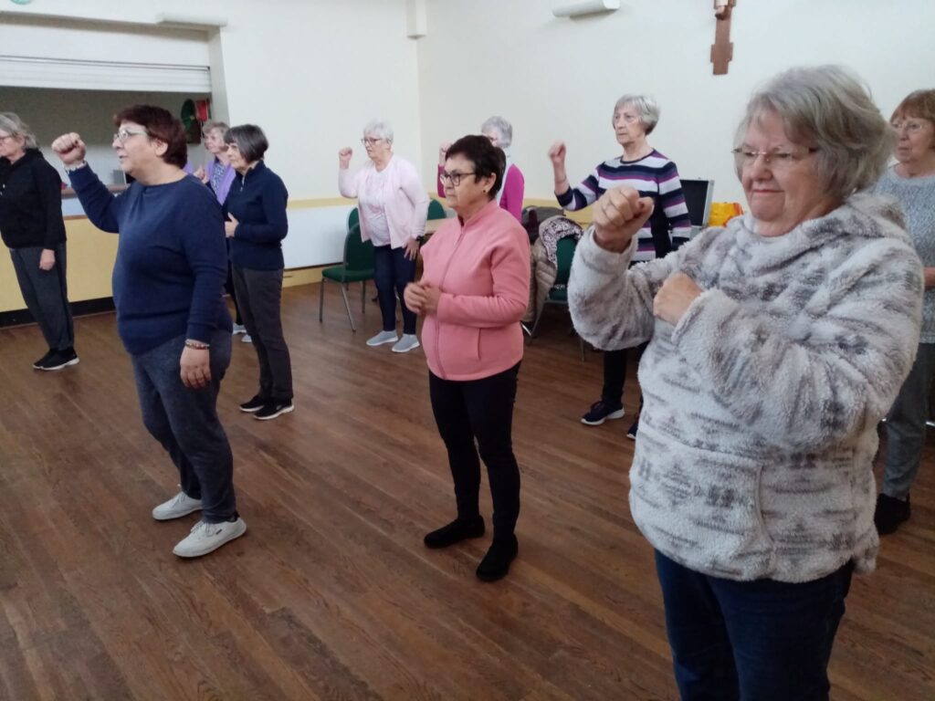 Members at Tai Chi Group